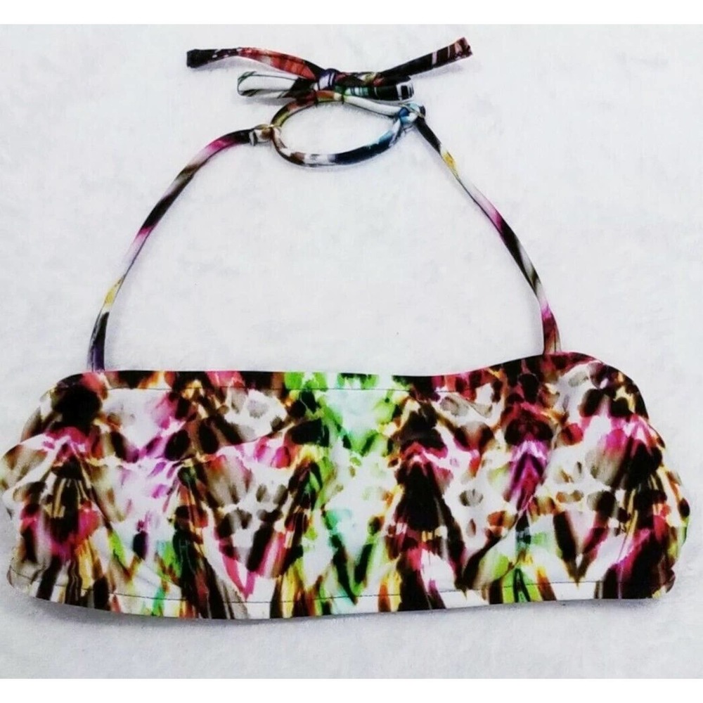 GIRL'S MILLY MINIS BEACHWEAR SUSIE BEACH SWIM BIKINI BANDEAU HALTER TOP 6/7 Yrs